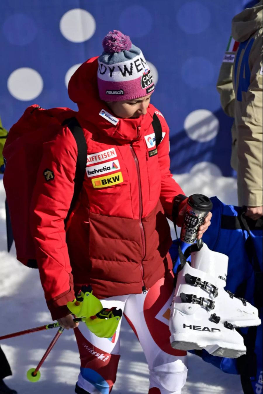 Wendy reist ohne Medaille aus Cortina ab.