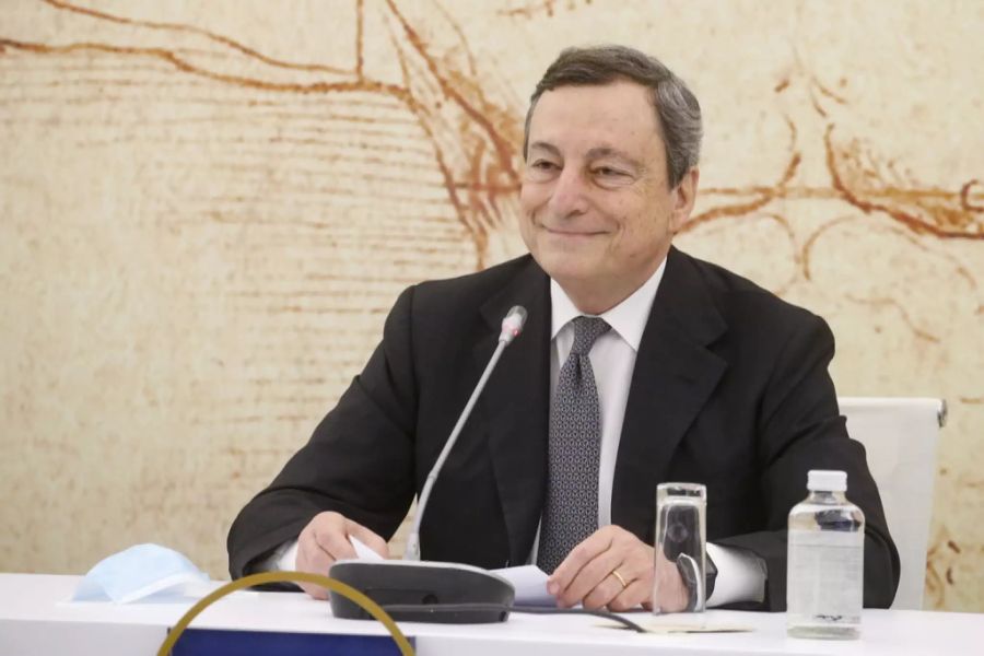 Mario Draghi Italien Coronavirus