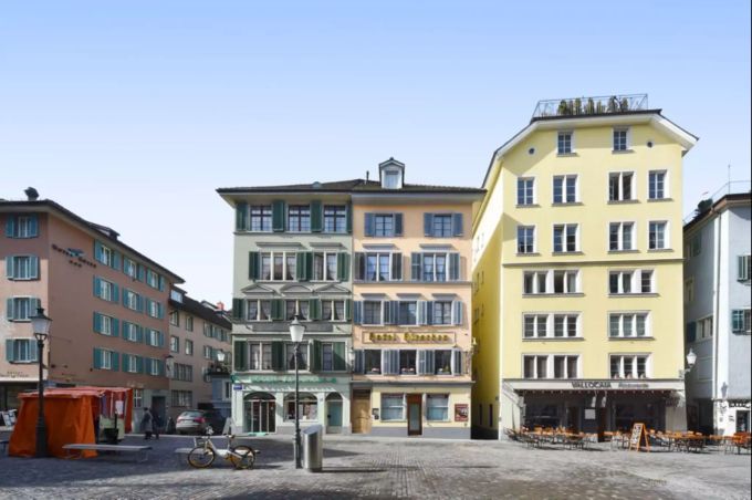 Das Hotel Hirschen im Zürcher Niederdorf. Hotel Hrischen Zürich