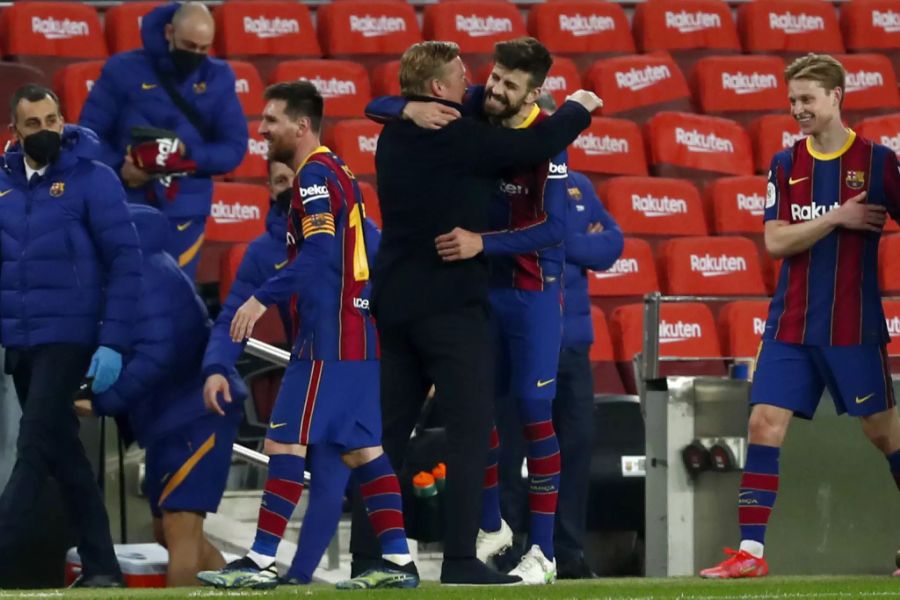 Im spanischen Cup zieht die Blaugrana in den Final ein.