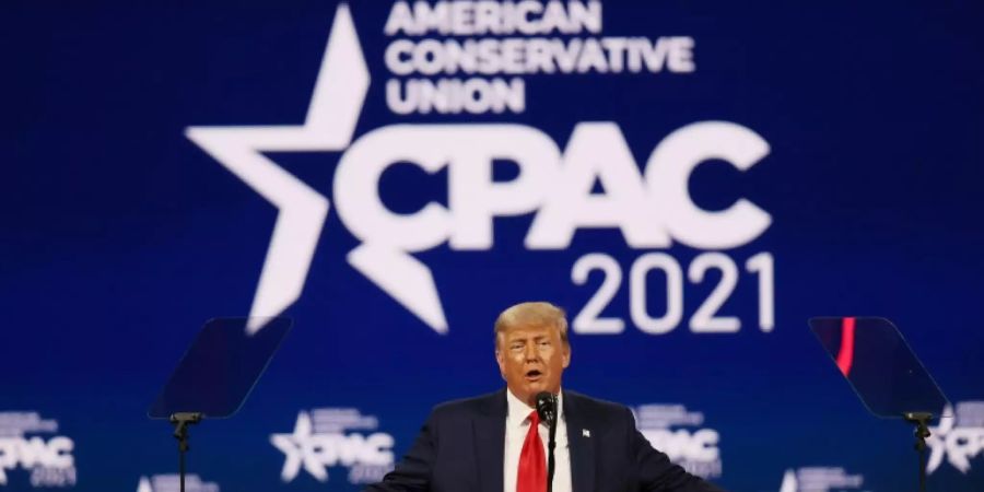 Donald Trump bei CPAC-Konferenz