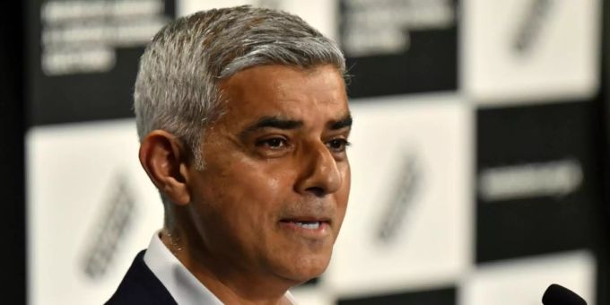 Londons Bürgermeister Sadiq Khan. sadiq khan