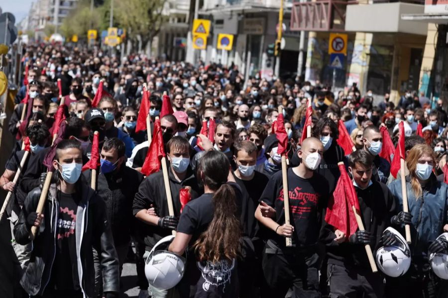 Studenten Demonstration