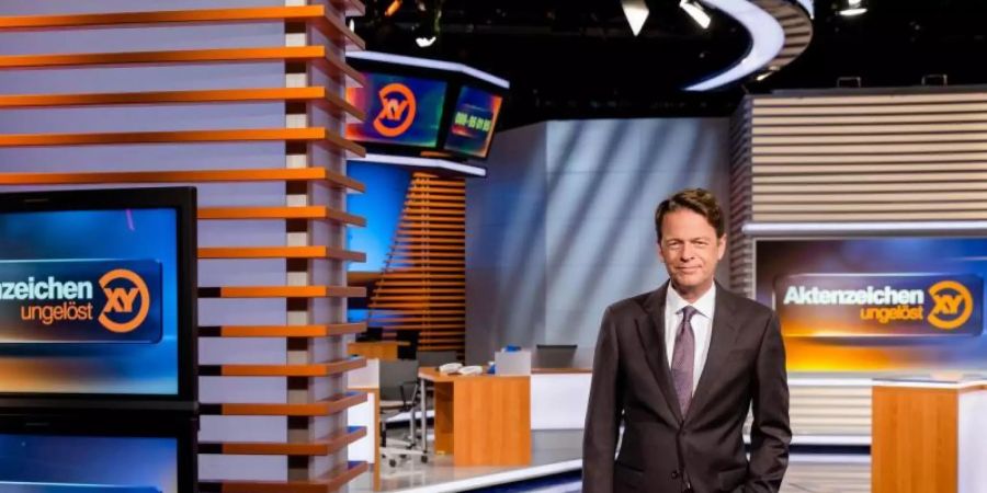 Seit 2002 ist Rudi Cerne Moderator von «Aktenzeichen XY... ungelöst». Foto: Nadine Rupp/ZDF/dpa