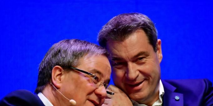 Armin Laschet und Markus Söder Armin Laschet und Markus Söder