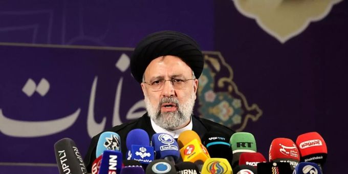 Der neue Präsident Irans, Ebrahim Raisi. Ebrahim Raisi