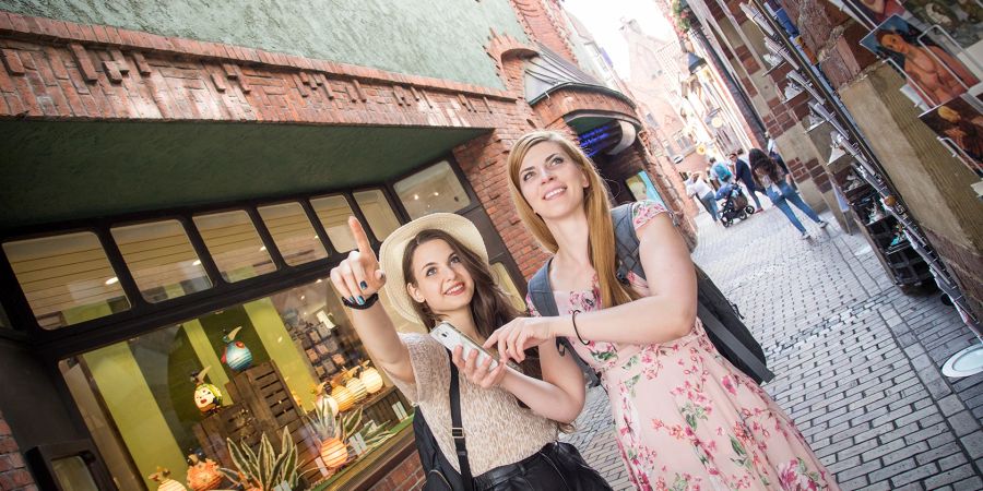 Bremen Sögestrasse Frauen Neugier Entdecken Spaziergang