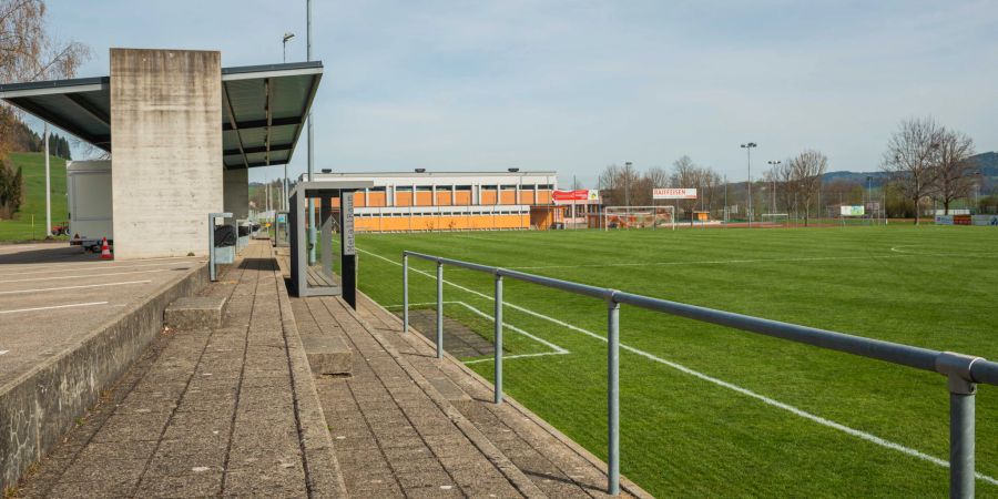 Der Sportplatz Breite in Bütschwil.