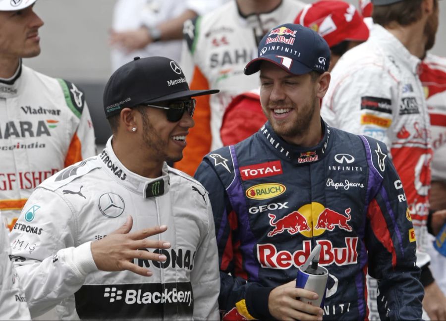 Lewis Hamilton Sebastian Vettel