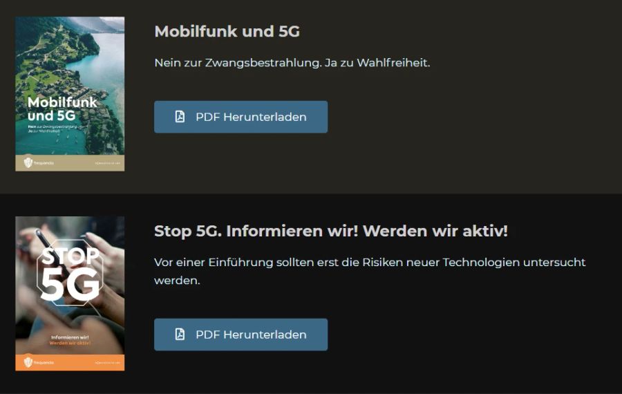 Frequencia mobilisiert seit Jahren gegen 5G.