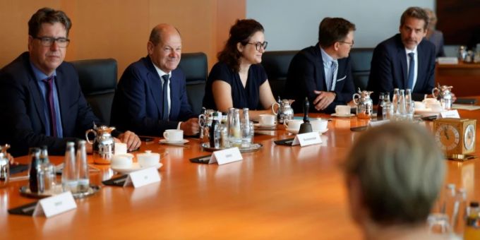 Kabinettsitzung im Kanzleramt Kabinettsitzung im Kanzleramt