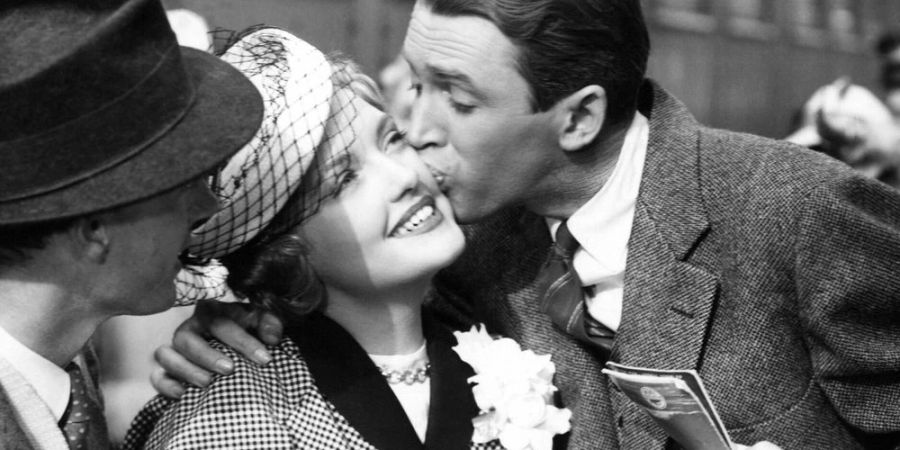 «Ist das Leben nicht schön?» (1946) mit Virginia Patton und James «Jimmy» Stewart.