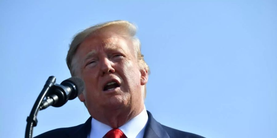 Trump bei seiner Rede zum Jahrestag der 9/11-Anschläge