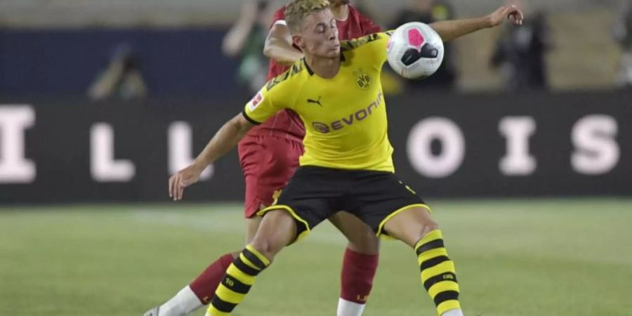 Thorgan Hazard trägt jetzt das Trikot von Borussia Dortmund. Foto: Tim Vizer