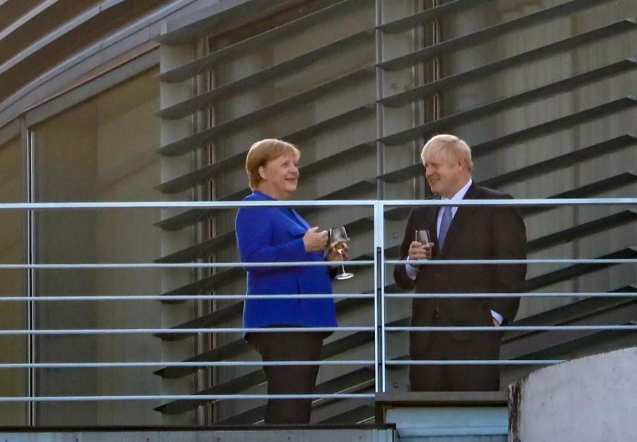 Boris Johnson Merkel