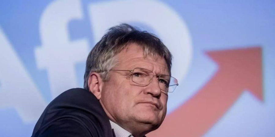 Der AfD-Vorsitzende Jörg Meuthen sieht die Probleme um den rechtsnationalen Flügel der Partei vorerst gelöst. Foto: Michael Kappeler