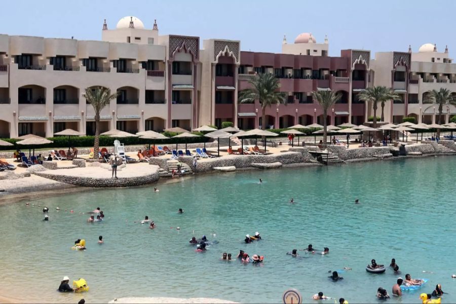 In diesem Ressort in Hurghada kam es 2017 zu einer Messerattacke am Strand