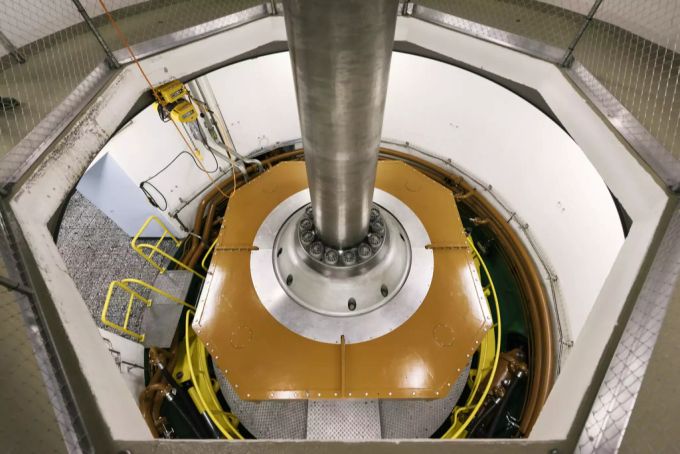 Eine Turbine im Kraftwerk Schiffenen. Das Ausbaupotenzial der Wasserkraft ist geringer als bisher angenommen. Wasserkraft