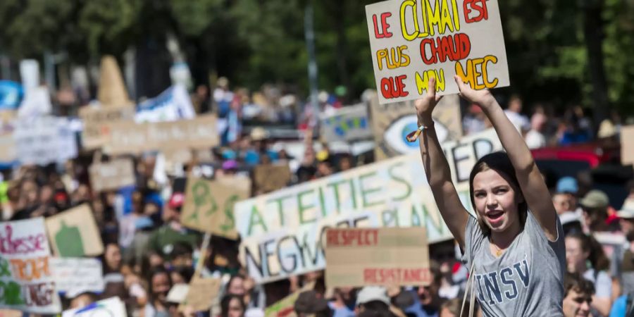 Klimastreik Klima Greta Thunberg