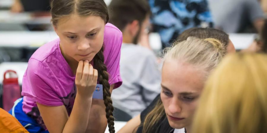 Greta Thunberg Smile for future