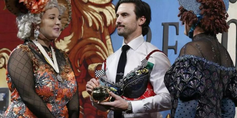 Milo Ventimiglia wird als «Mann des Jahres» geehrt. Foto: Michael Dwyer/AP