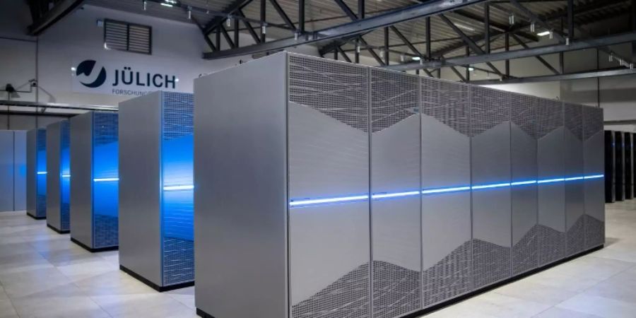 Supercomputer «Juwels» im Forschungszentrum Jülich