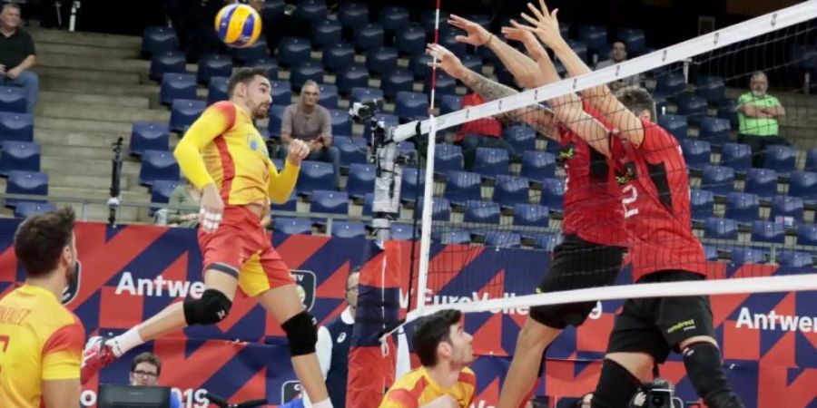 Gegen Spanien enttäuschte die deutsche Nationalmannschaft auf ganzer Linie. Foto: Virginia Mayo/AP
