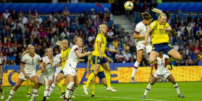 Fussball Weltmeisterschaft Schweden USA