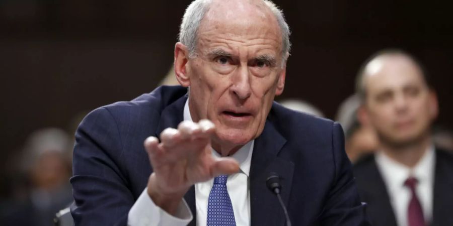 US-Geheimdienstdirektor Dan Coats hatte mit Trump das Heu nicht auf der gleichen Bühne.