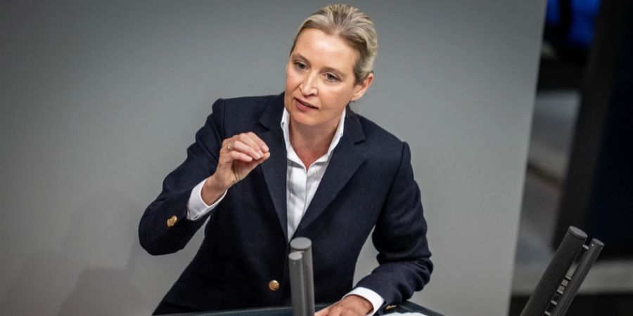 AfD Alice Weidel Umfrage