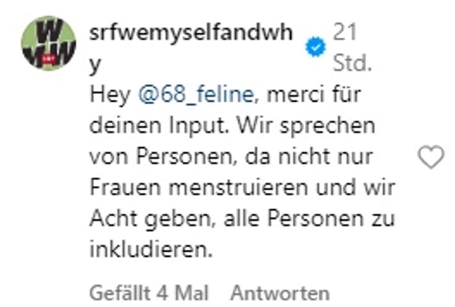 Das SRF rechtfertigt sich folgendermassen für die verwendete Sprache.