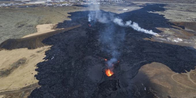 In Island kam es zu einem Vulkanausbruch, er ist nun aber wohl vorbei. Island