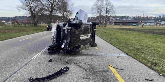 Auffahrkollision in Kestenholz.