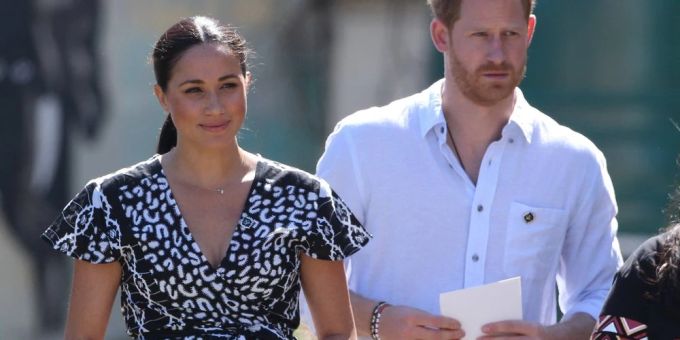 Herzogin Meghan und Prinz Harry während eines Besuchs in Südafrika im Jahr 2019. Meghan, Duchess of Sussex