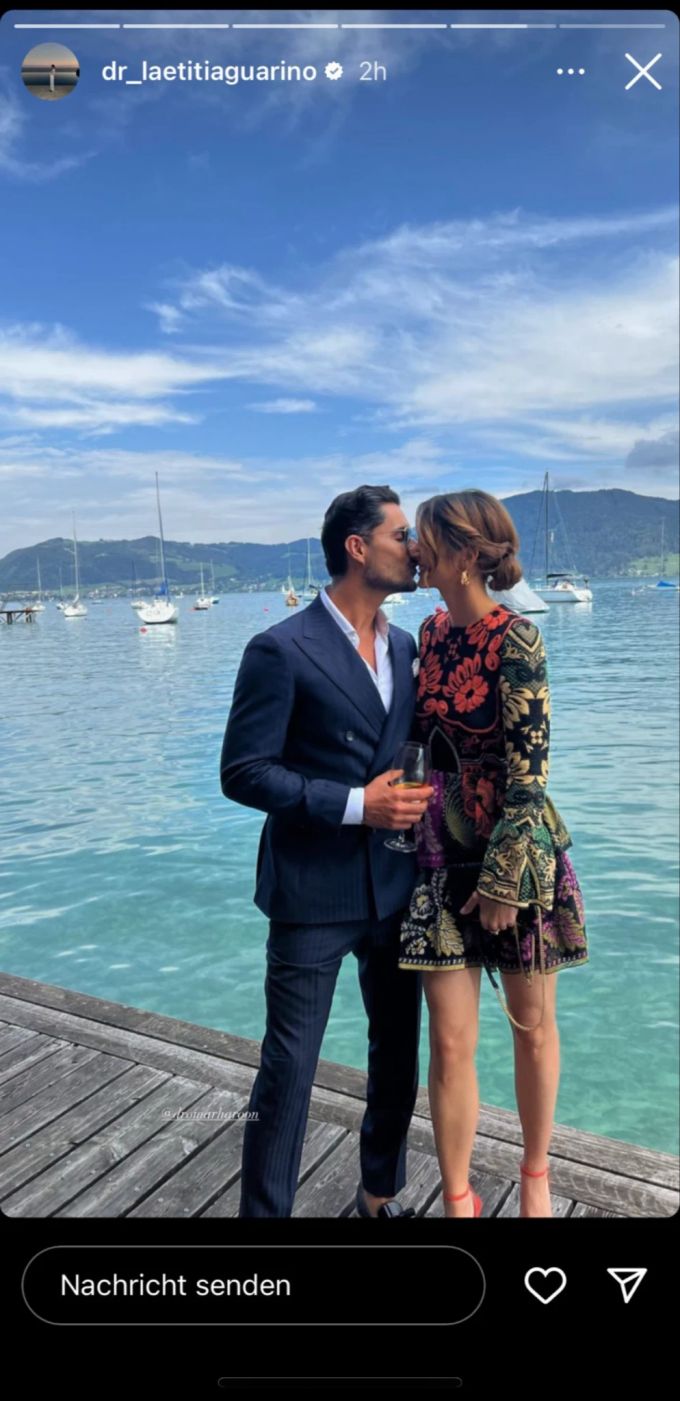 Laetita Guarino ExMissSchweiz küsst jetzt BeautyDoc Nau.ch