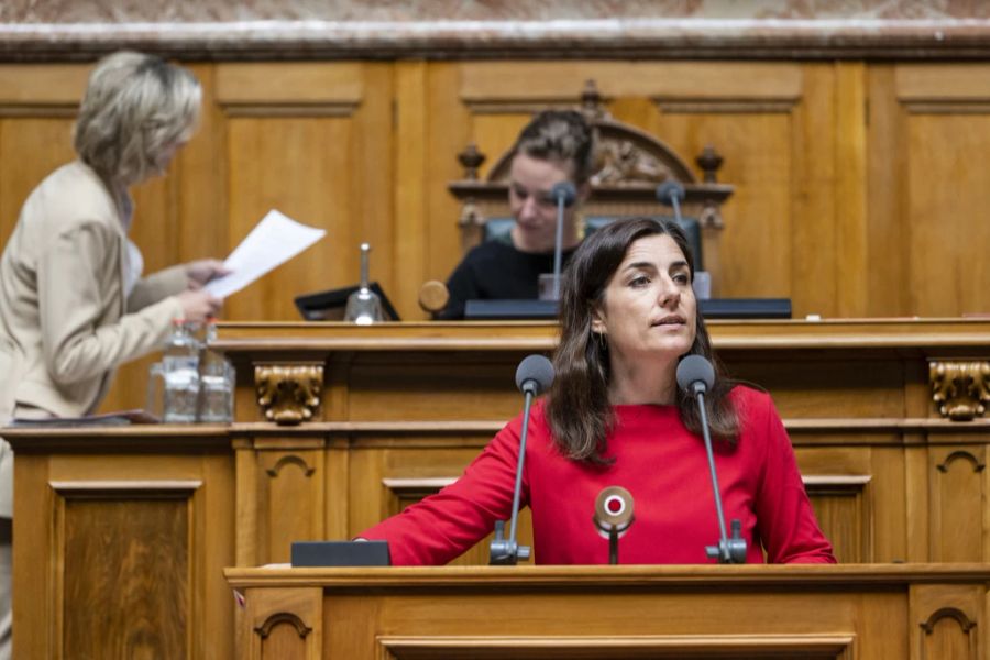 Flavia Wasserfallen Bundeshaus Parlament