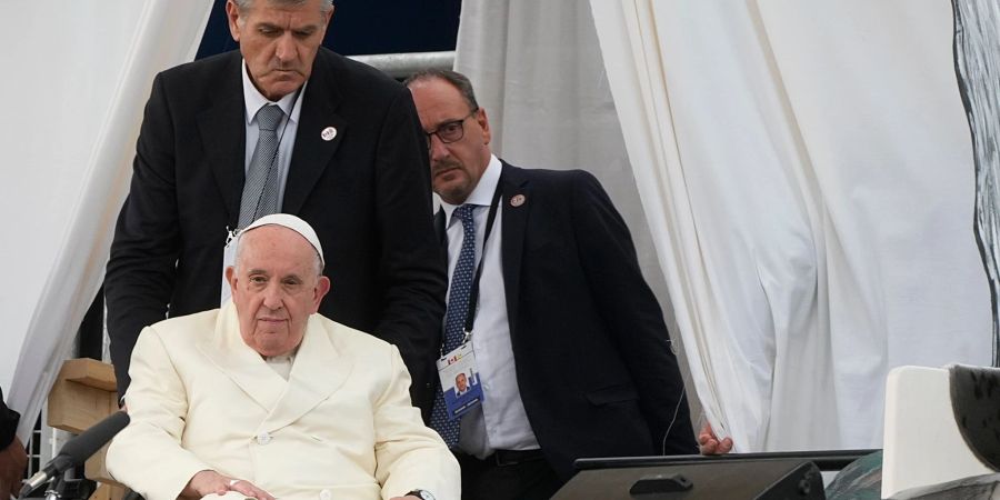 Der Papst beförderte seinen Krankenpfleger Massimiliano Strappetti.