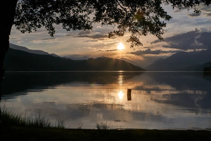 See Sonnenuntergang Kärnten Berge