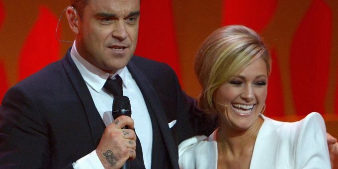 Sie kennen sich schon lange: Robbie Williams und Helene Fischer bei der Bambi-Verleihung im Jahr 2013. Sie kennen sich schon lange: Robbie Williams und Helene Fischer bei der Bambi-Verleihung im Jahr 2013.