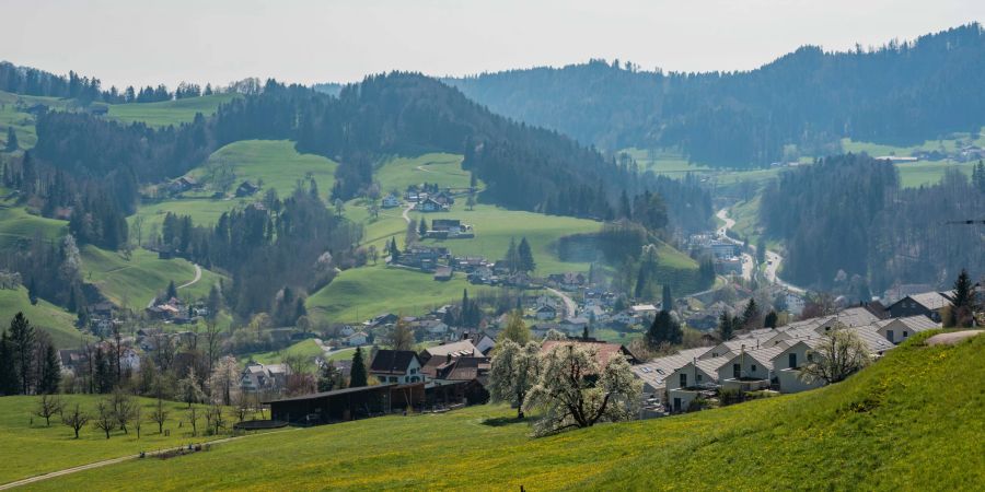 Der Sternenberg in Bauma im Zürcher Oberland.