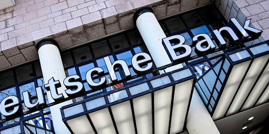 Rote Zahlen im ersten Quartal: die Deutsche Bank schrieb unter dem Strich Verluste.