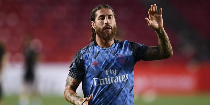 Real Madrids Sergio Ramos. Sergio Ramos