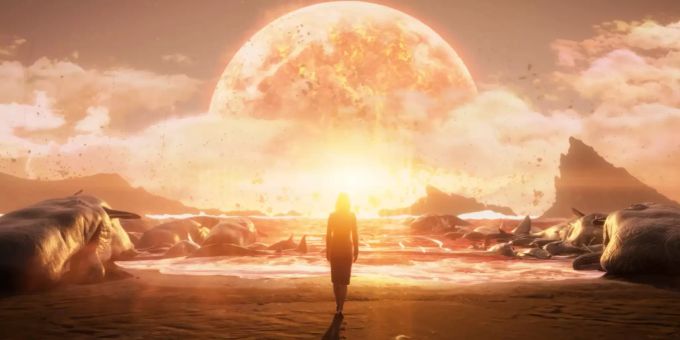 Death Stranding grüsst erneut mit atemberaubender Grafik. Death Stranding