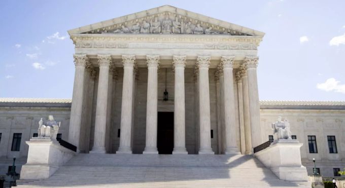 Das Supreme Court in Washington ist der Arbeitsplatz von Ruth Bader Ginsburg. Supreme Court