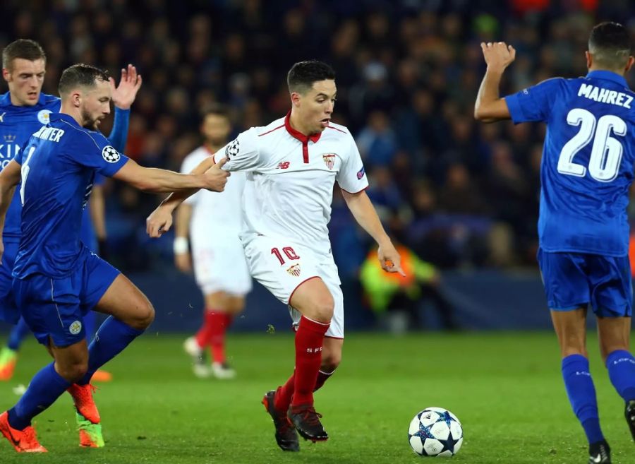 Von 2016 bis 2017 spielte Samir Nasri beim FC Sevilla.