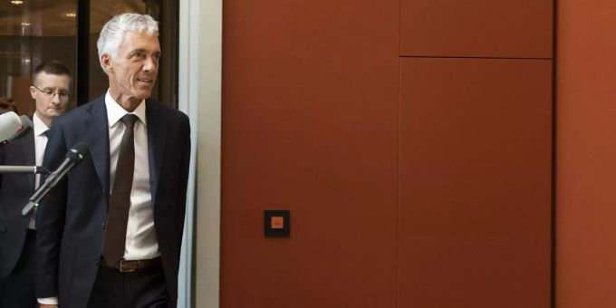 Bundesanwalt Michael Lauber kommt am 20. Mai 2020 zu einer Anhörung bei der Gerichtskommission im Bundeshaus in Bern. Bundesanwalt Michael Lauber