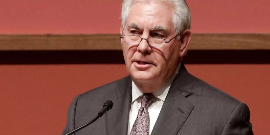US-Aussenminister Rex Tillerson.