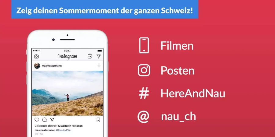 Instagram-Mitmachaktion #HereAndNau – So machst du mit