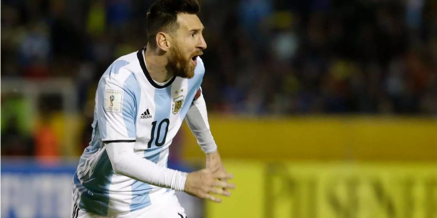 Lionel Messi muss heute jubeln, will Argentinien noch eine Chance haben.