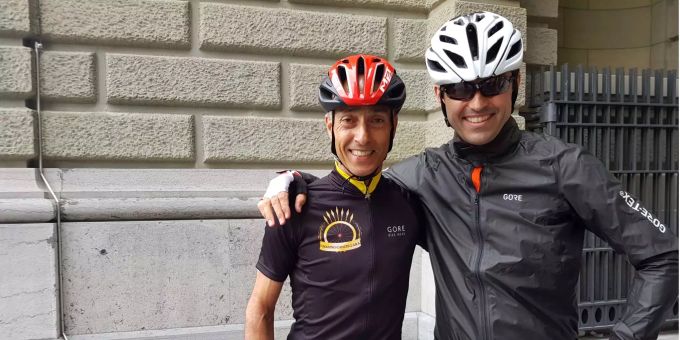 35-Kilometer-Route - Sportliche Parlamentarier radeln mit Olympiasieger
